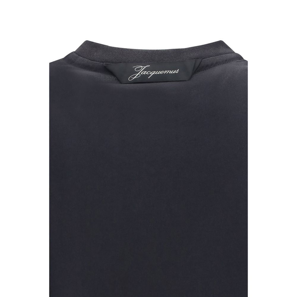 Jacquemus Schwarzes Papier-T-Shirt