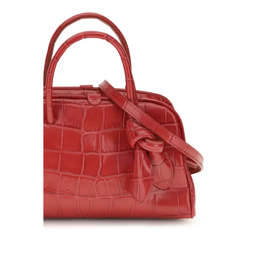 Jacquemus Handtasche aus rotem Kalbsleder (Bos Taurus)