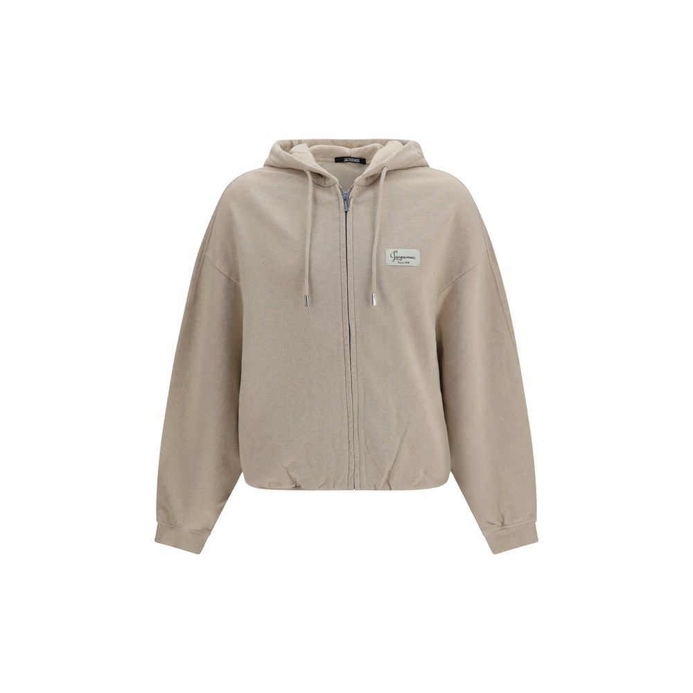 Jacquemus beiges Baumwoll-Sweatshirt