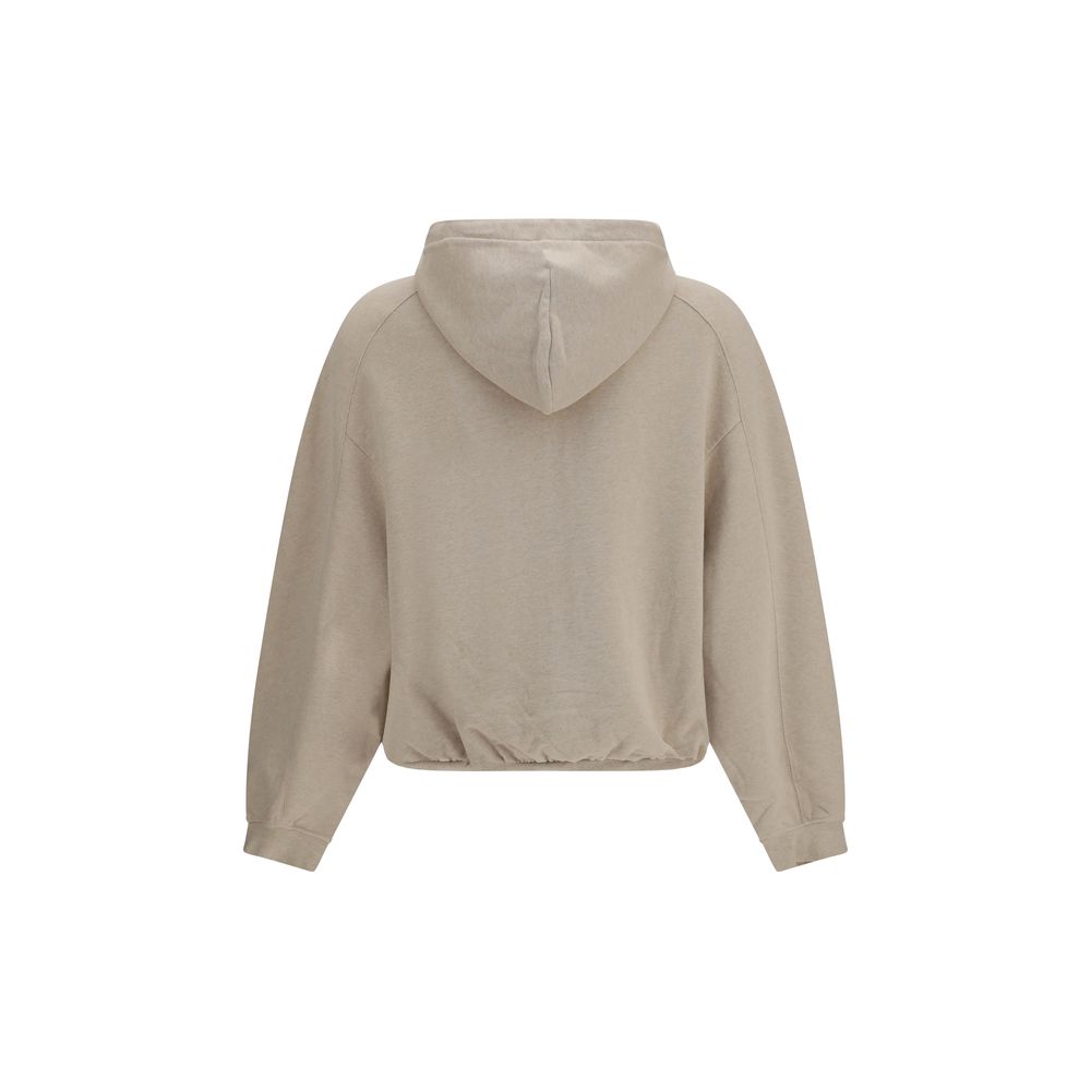 Jacquemus beiges Baumwoll-Sweatshirt