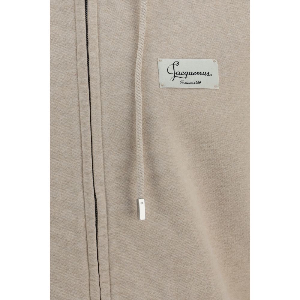 Jacquemus beiges Baumwoll-Sweatshirt
