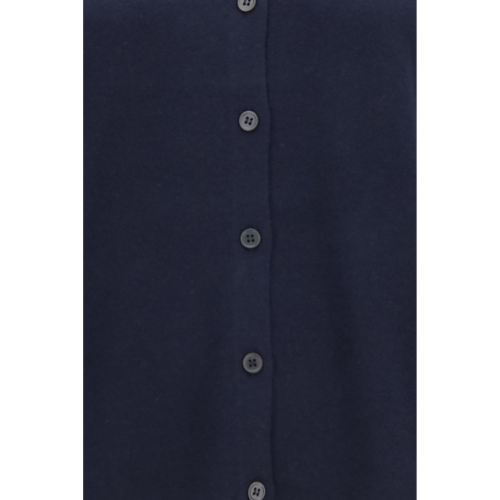 'S Max Mara Blauer Strickcardigan aus Wolle Oves Aries