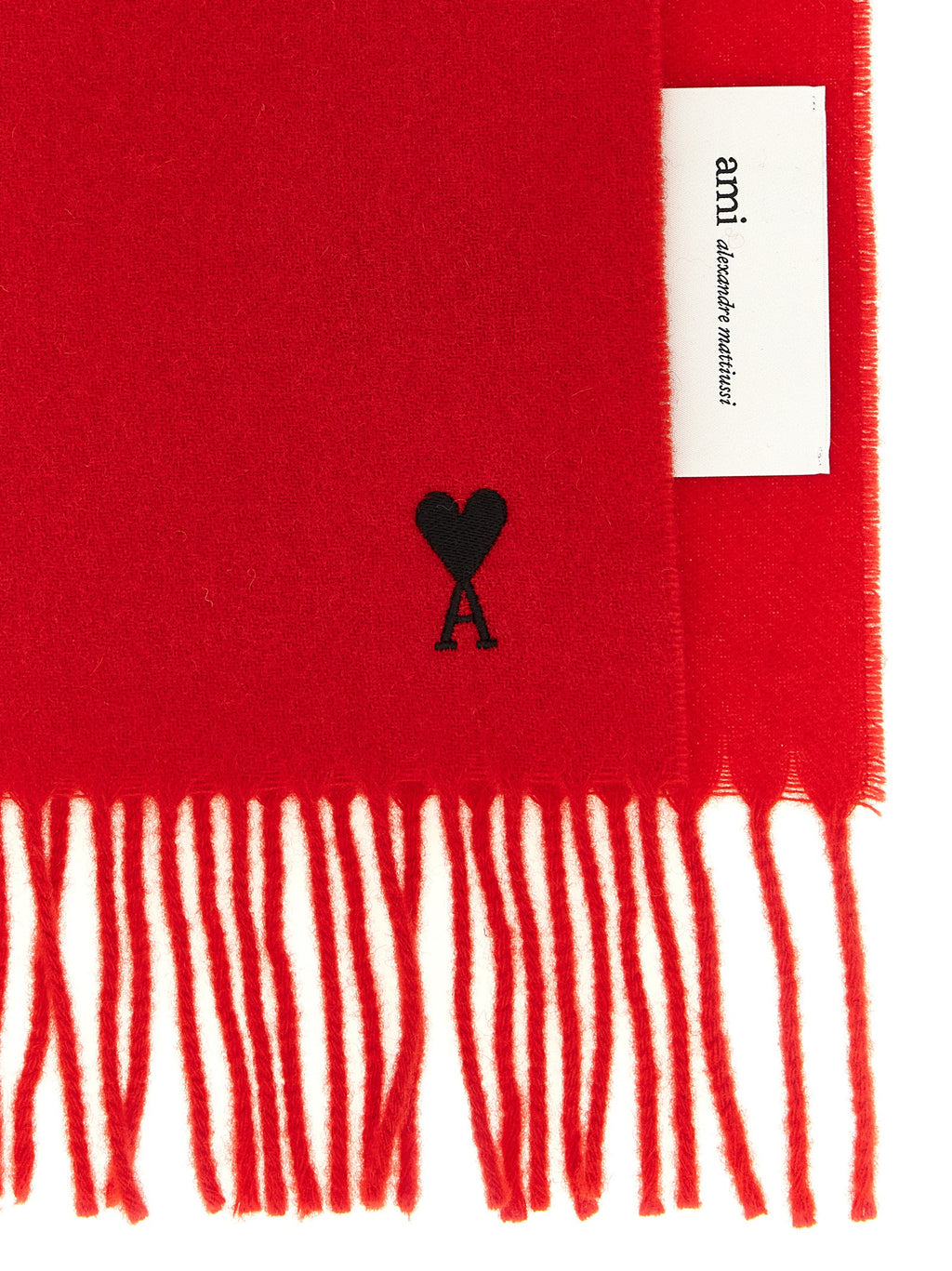 Ami Paris roter Wollschal