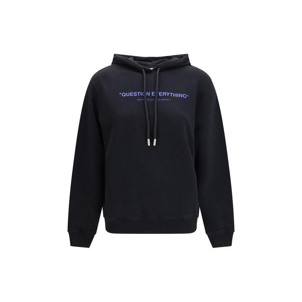 Off-White Schwarzes Baumwoll-Sweatshirt