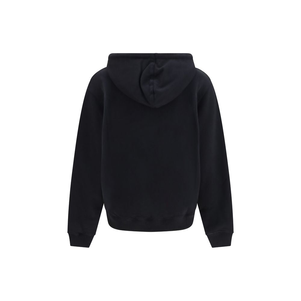 Off-White Schwarzes Baumwoll-Sweatshirt