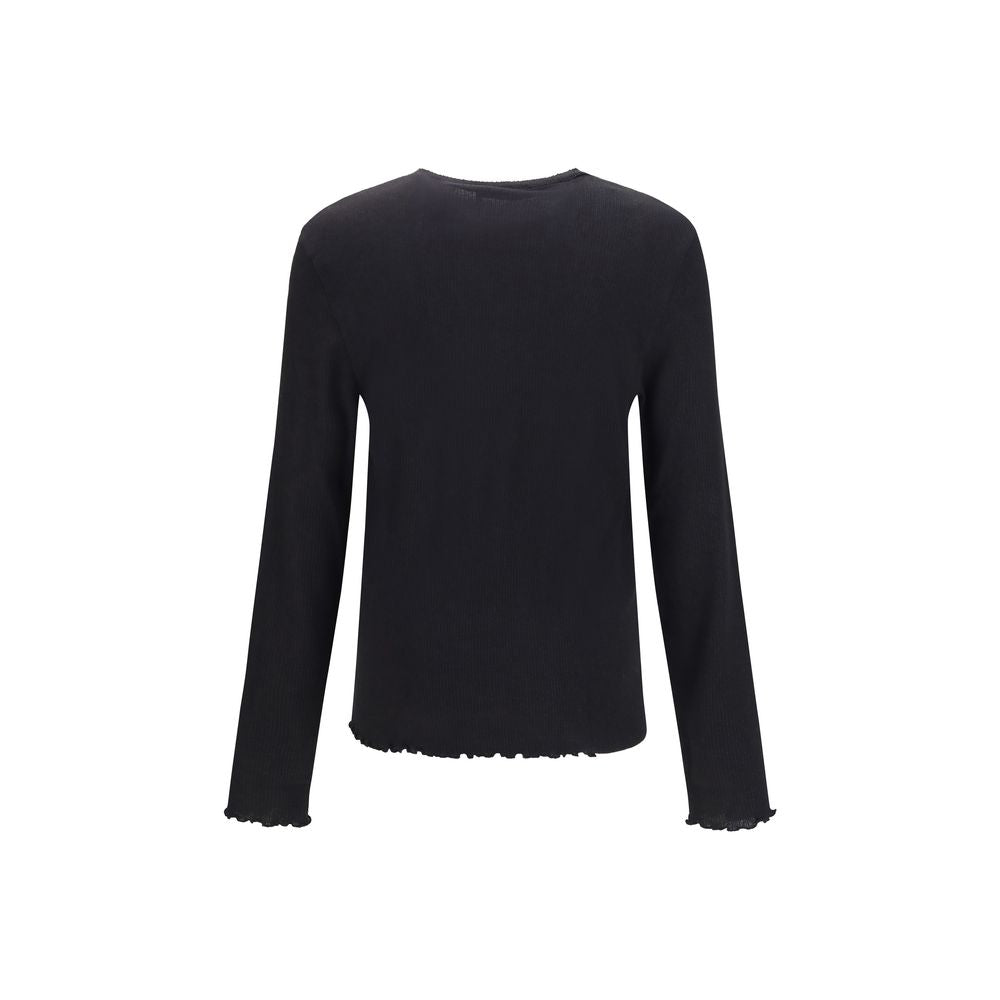 Our Legacy Schwarzes Baumwoll-Sweatshirt