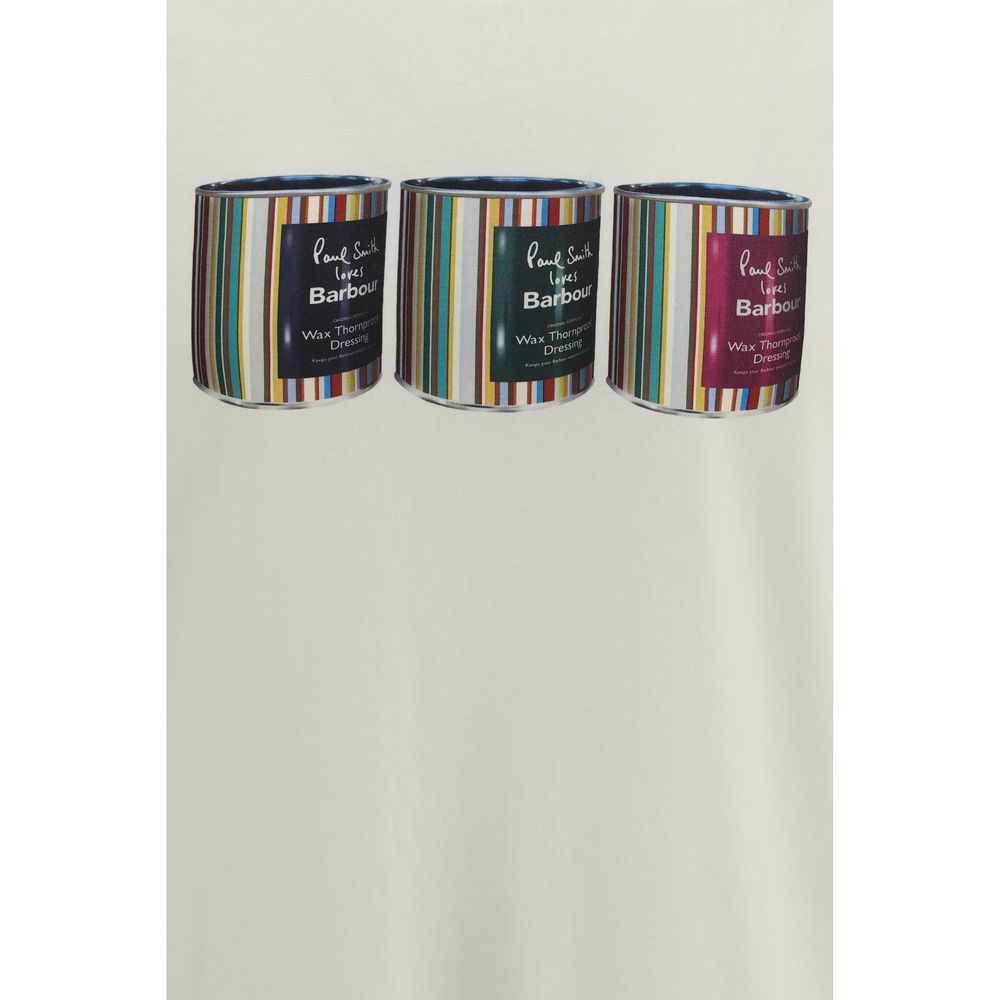 Barbour Beiges Baumwoll-T-Shirt