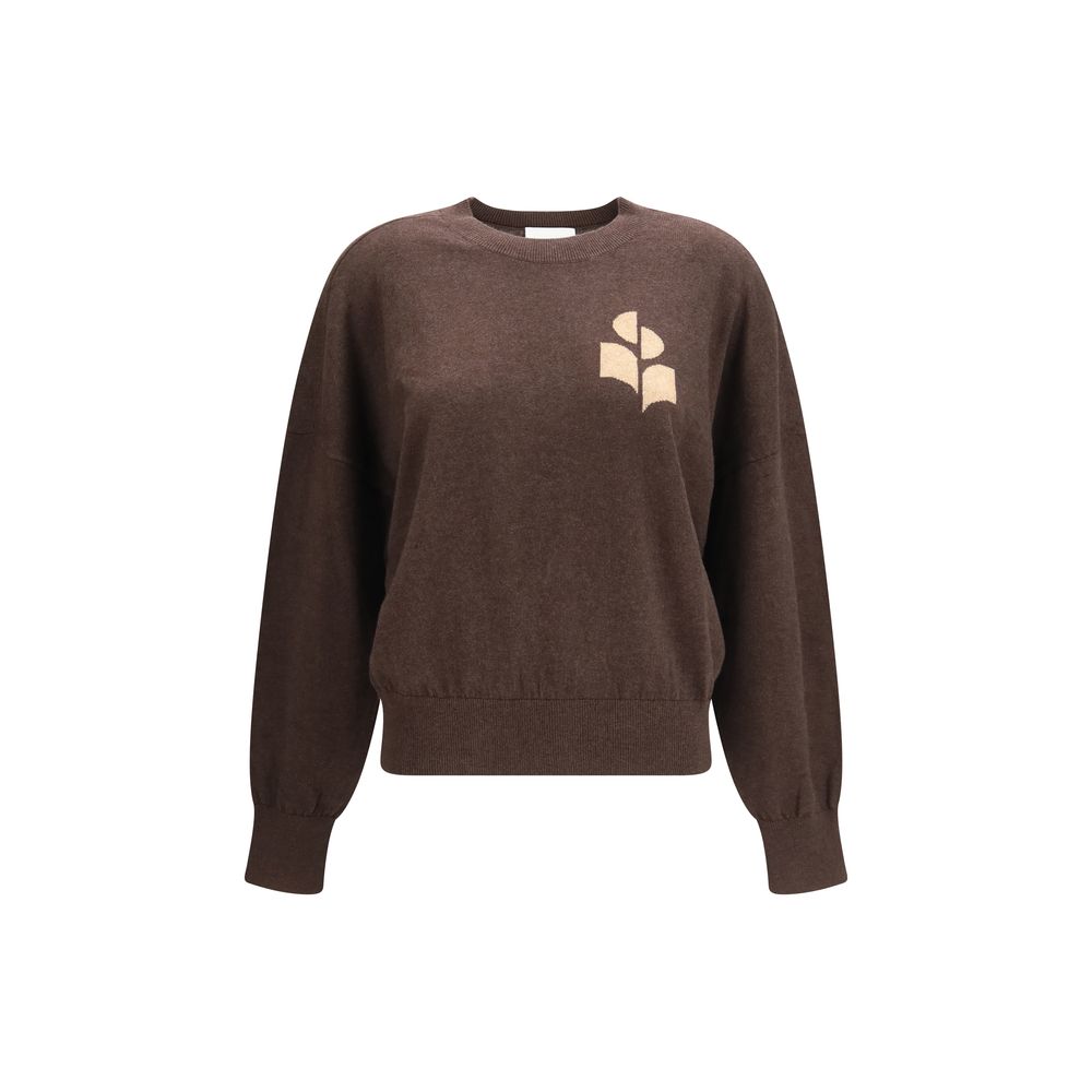 Isabel Marant Étoile Braunes Baumwoll-Sweatshirt