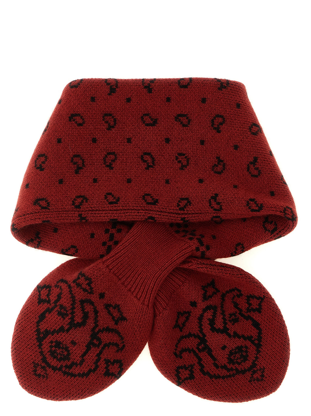 Guest in Residence roter Foulard aus Wolle