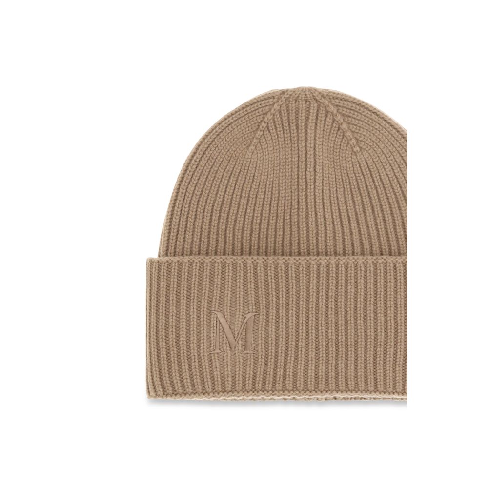 Max Mara Beige Kaschmir-Beanie