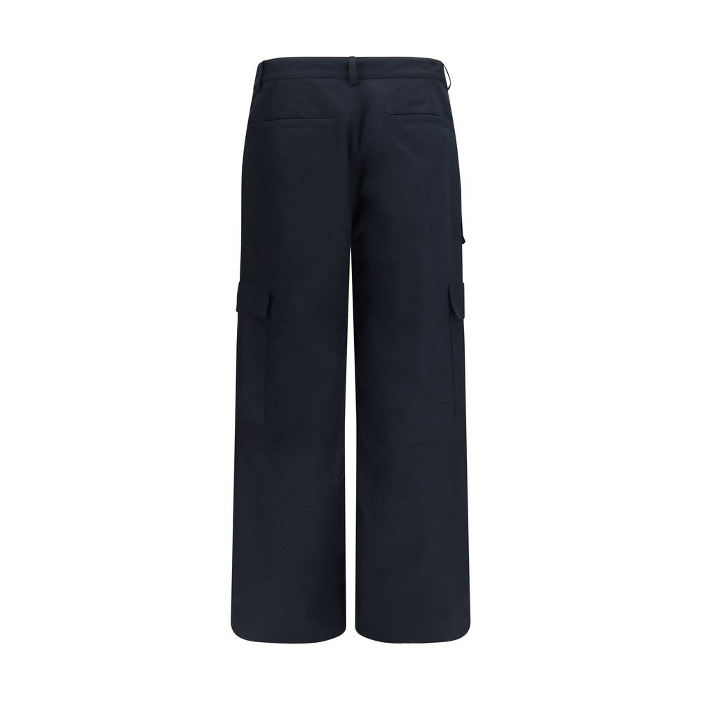 Balenciaga Schwarze Cargohose aus Baumwolle