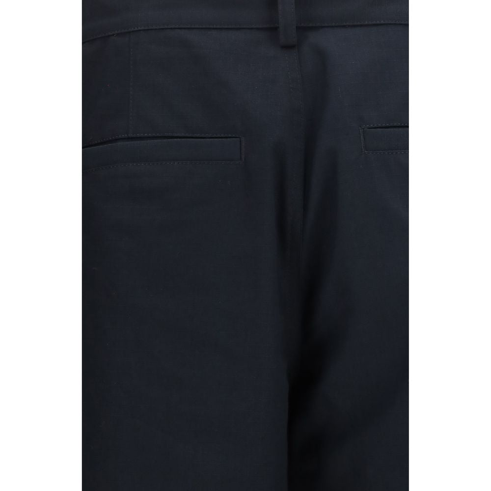 Balenciaga Schwarze Cargohose aus Baumwolle