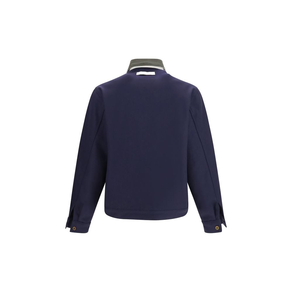 GR10K blaue Wolljacke Oves Aries