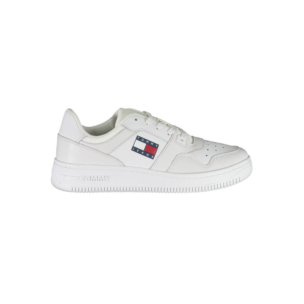 Tommy Hilfiger Damen-Sneaker aus weißem Polyester