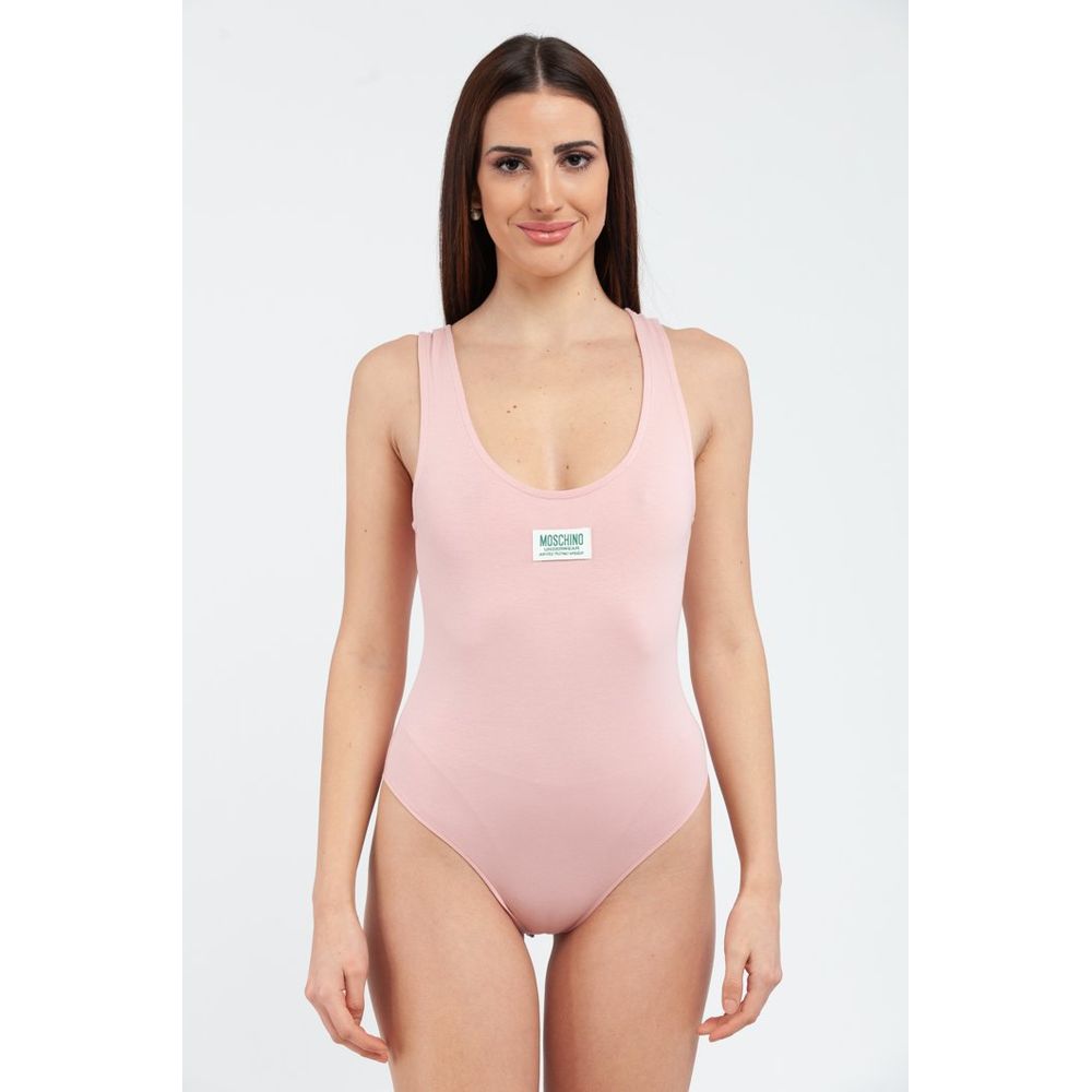 Moschino Mehrfarbiger Baumwoll-Badeanzug