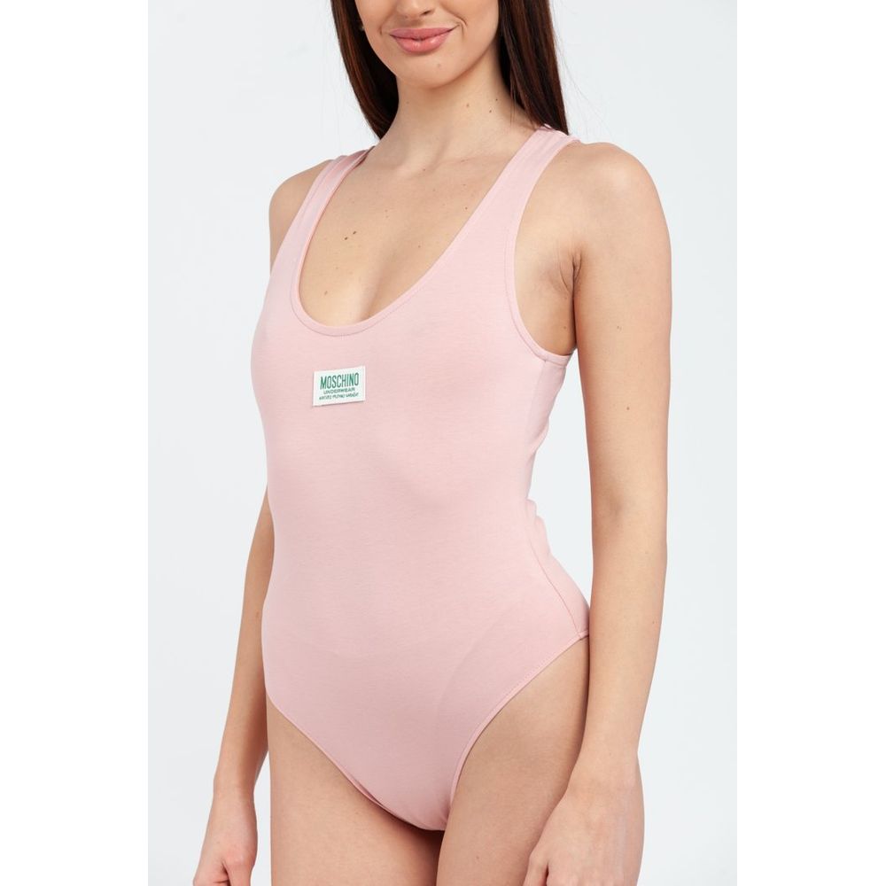 Moschino Mehrfarbiger Baumwoll-Badeanzug