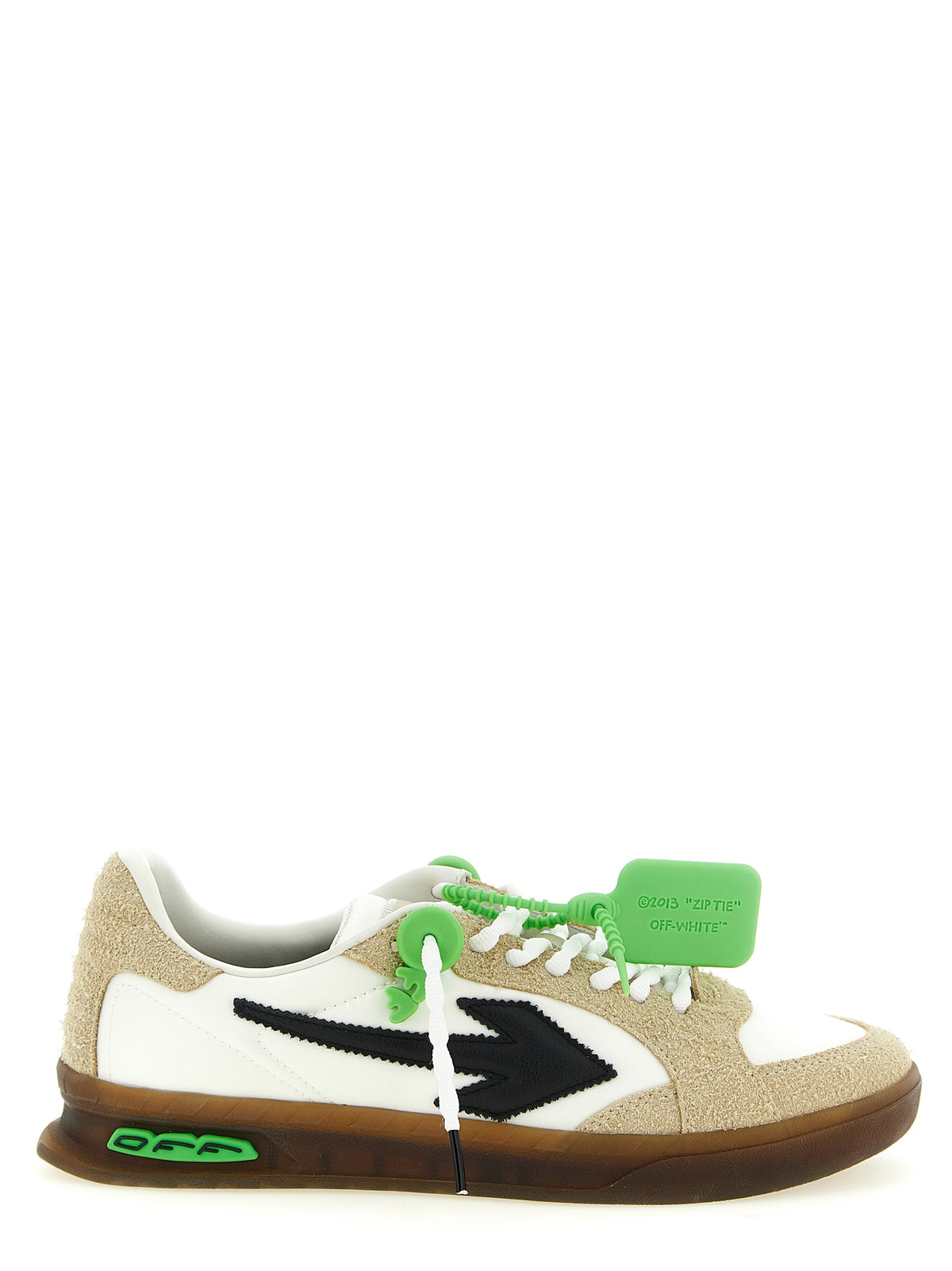 Off-White Multicolor Nylon-Sneaker
