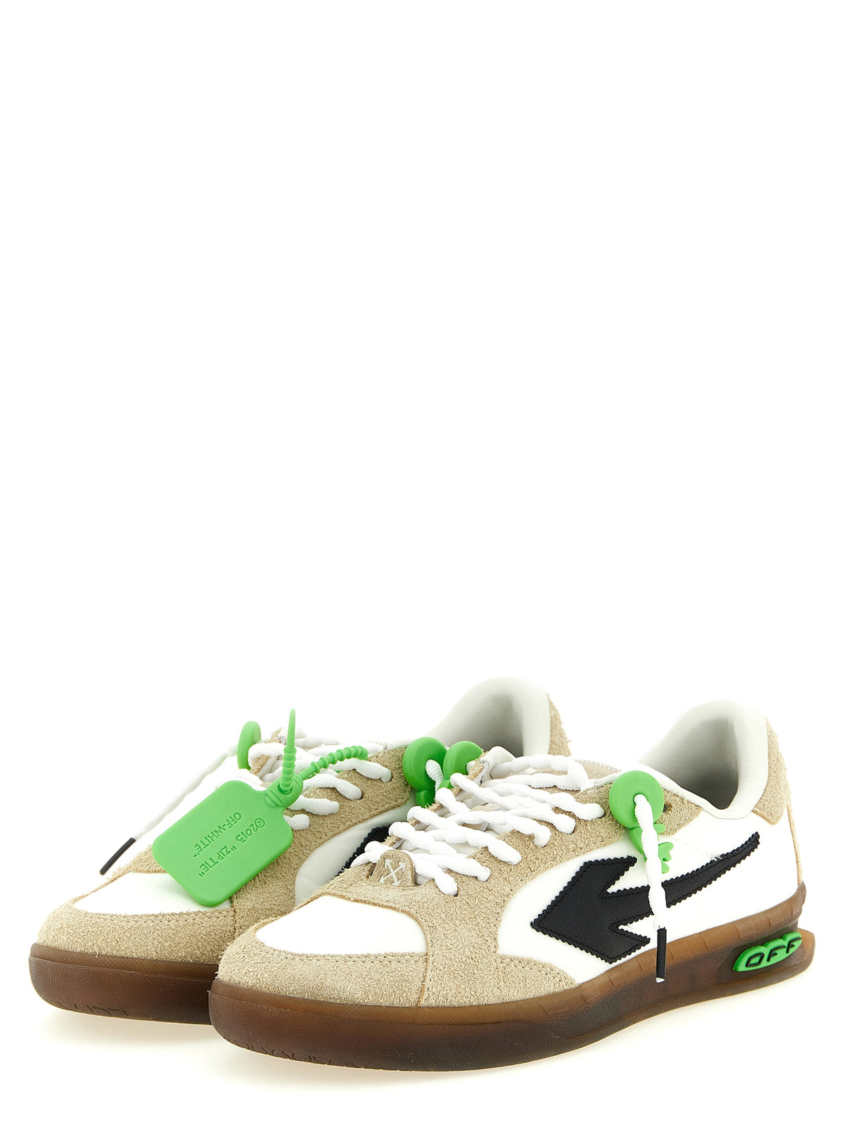 Off-White Multicolor Nylon-Sneaker