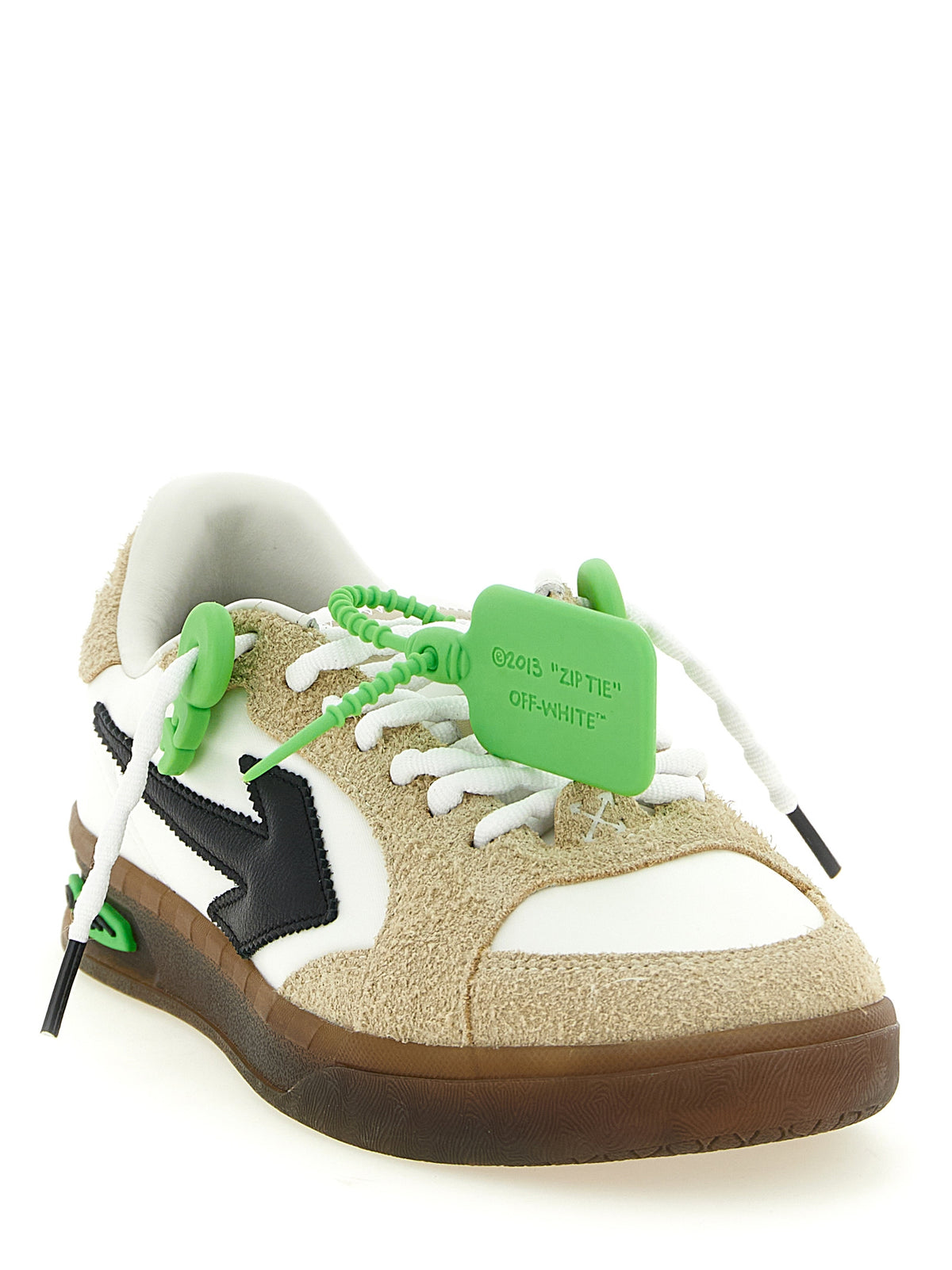 Off-White Multicolor Nylon-Sneaker
