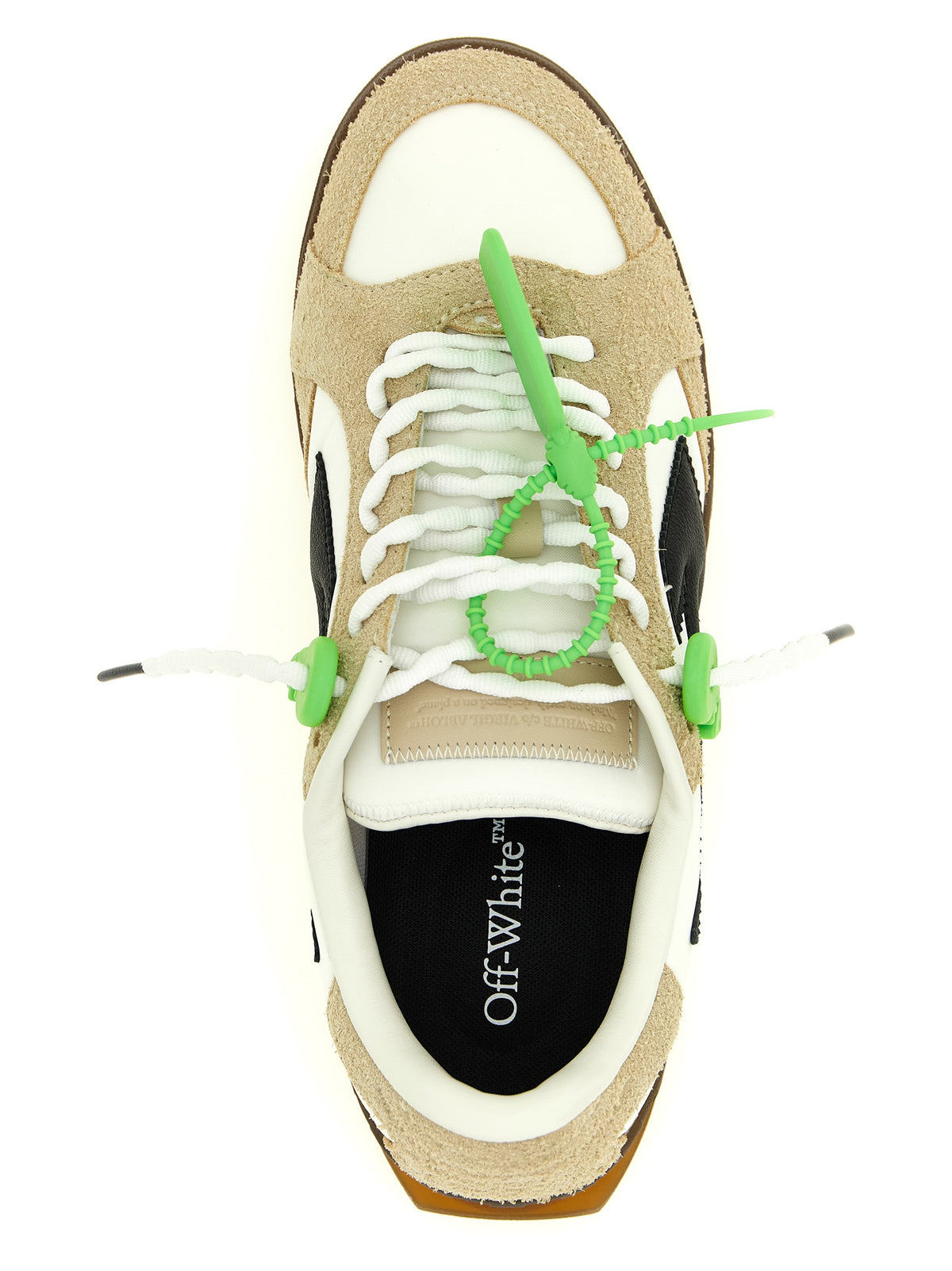 Off-White Multicolor Nylon-Sneaker