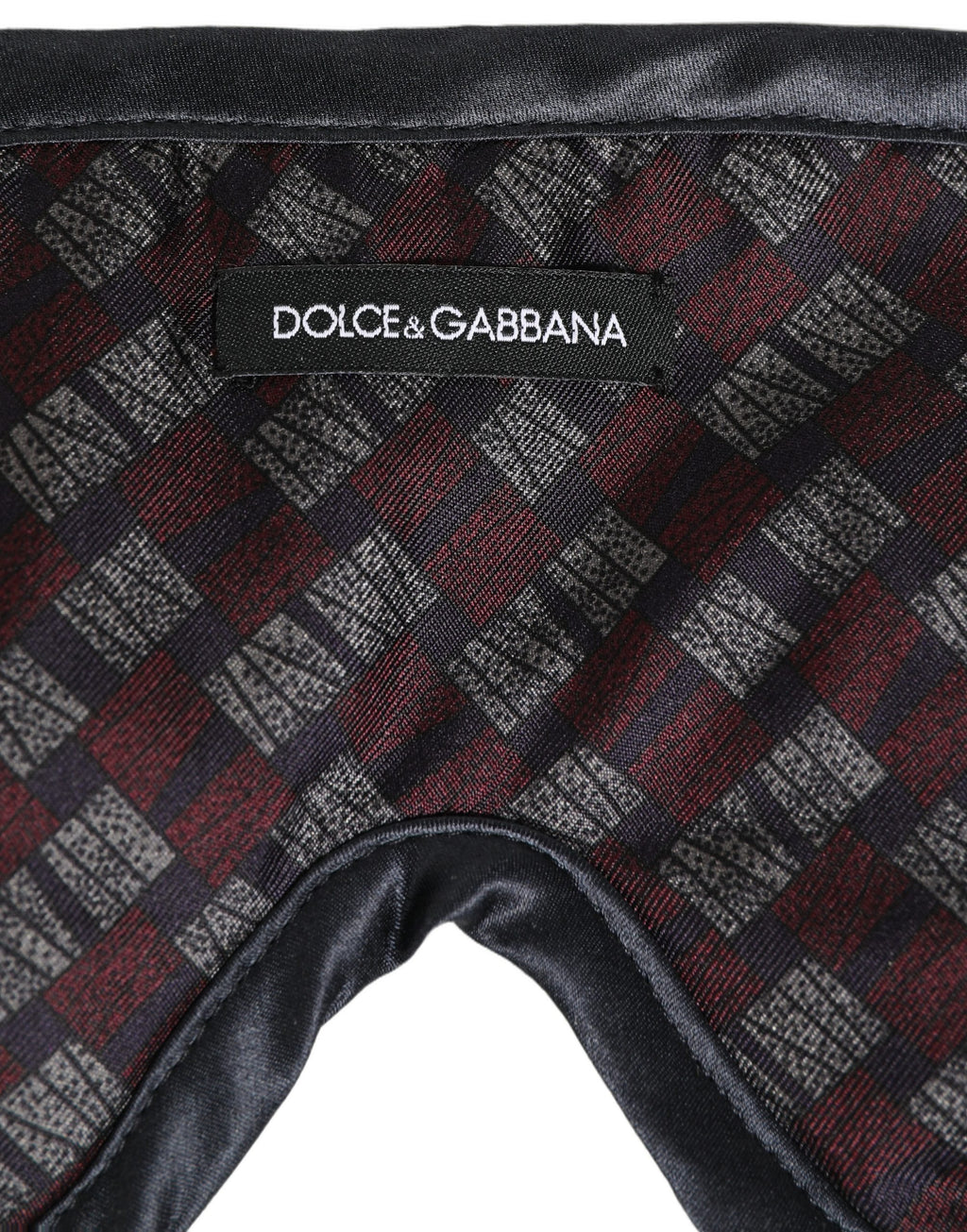 Dolce & Gabbana Schlafmaske aus Baumwollmix mit mehrfarbigem Muster