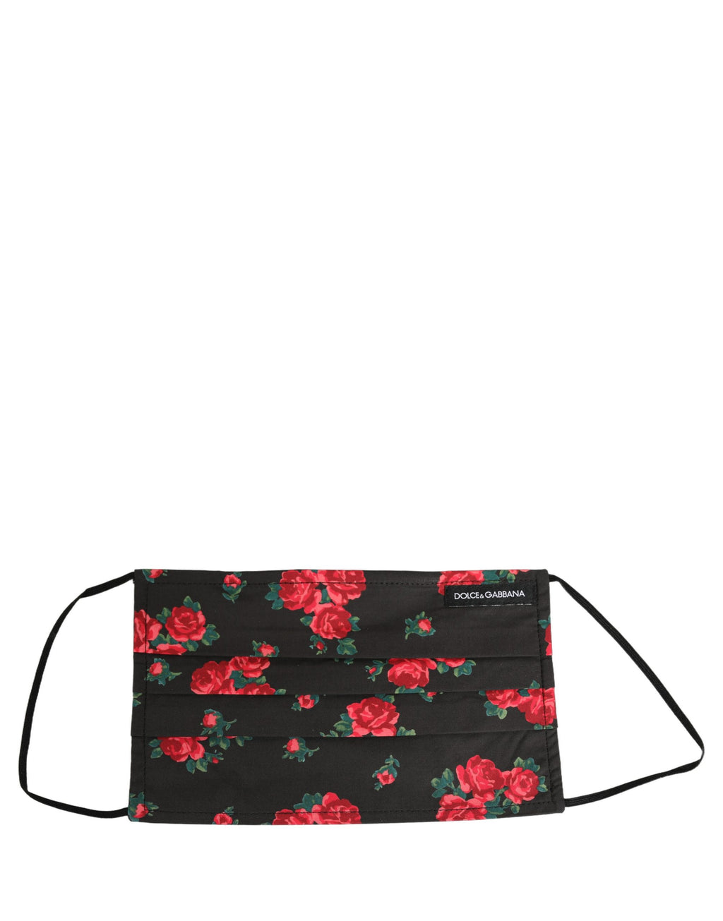 Dolce & Gabbana Multicolor Floral Patchwork Elastic Ear Strap Face Mask