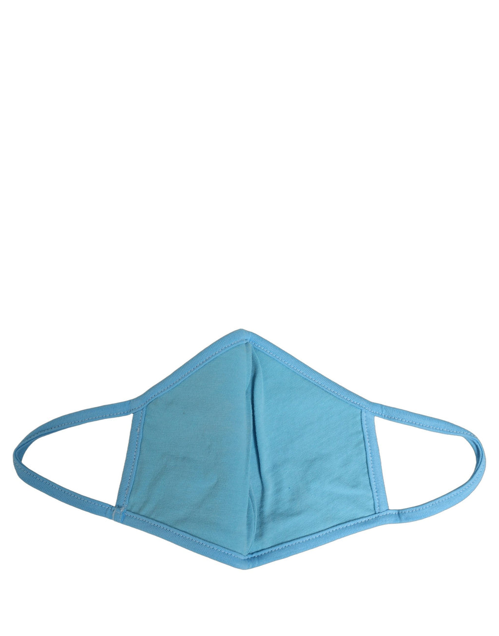 Dolce & Gabbana Blaue Polyester DG CASA Logo Elastischer Ohrriemen Mundschutz