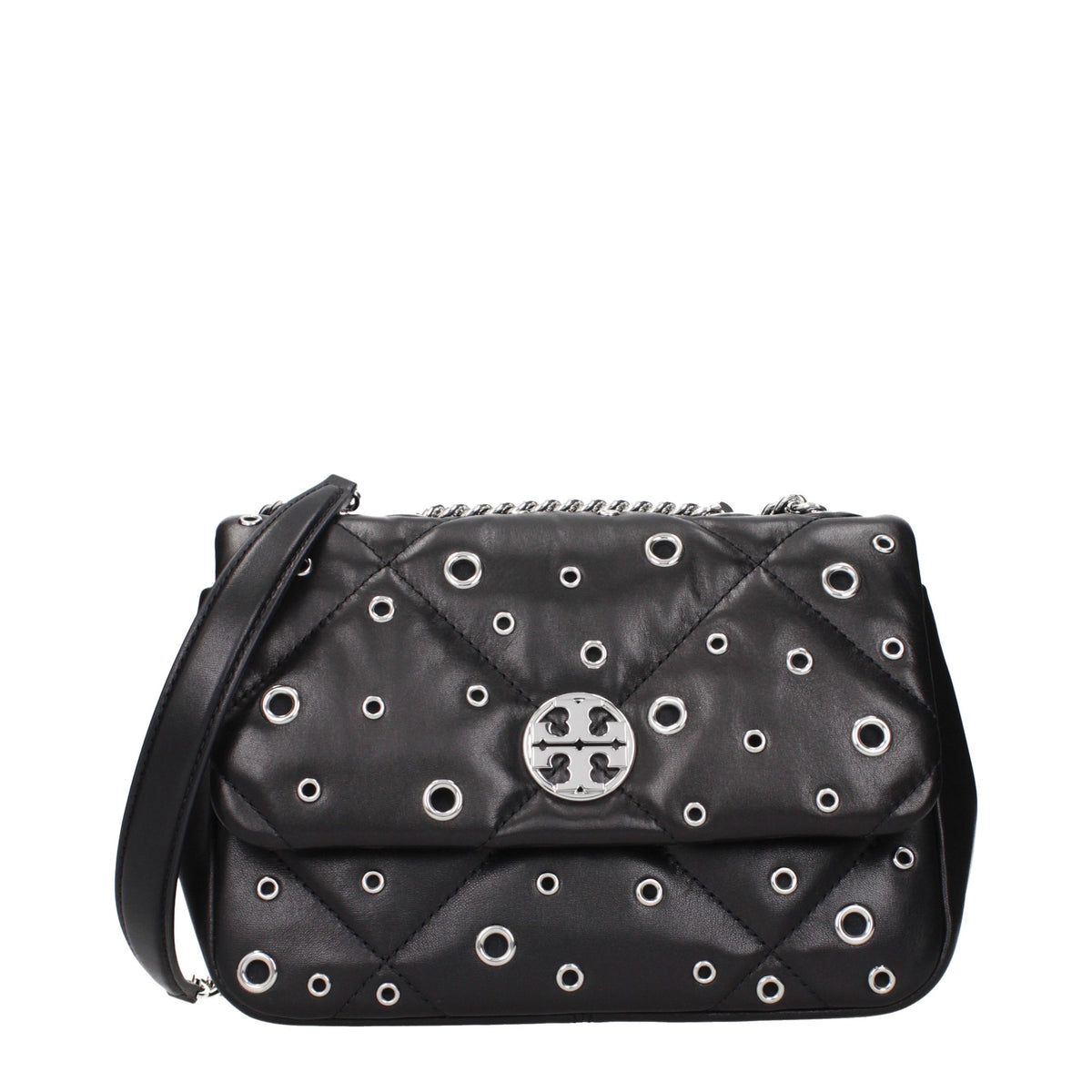 Tory Burch Umhängetasche aus schwarzem Leder