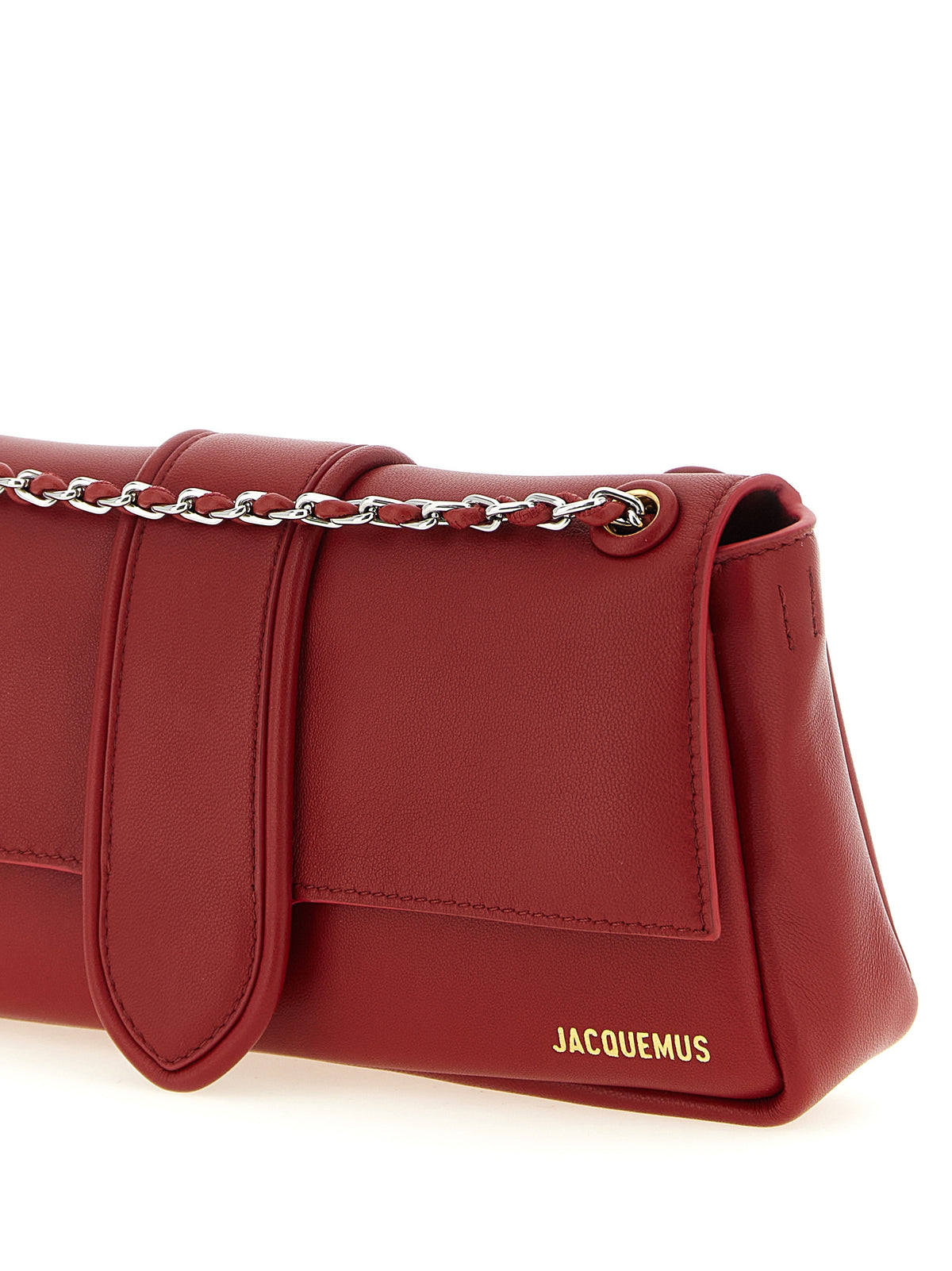 Jacquemus Umhängetasche aus rotem Lammleder
