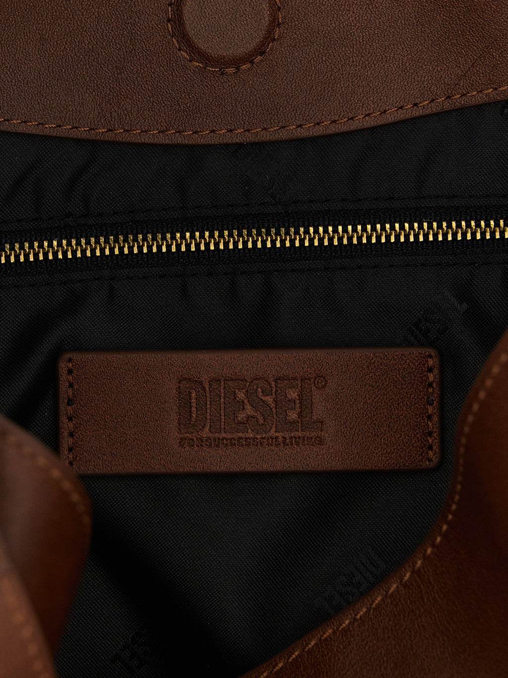 Diesel Braune Handtasche aus anderen Fasern