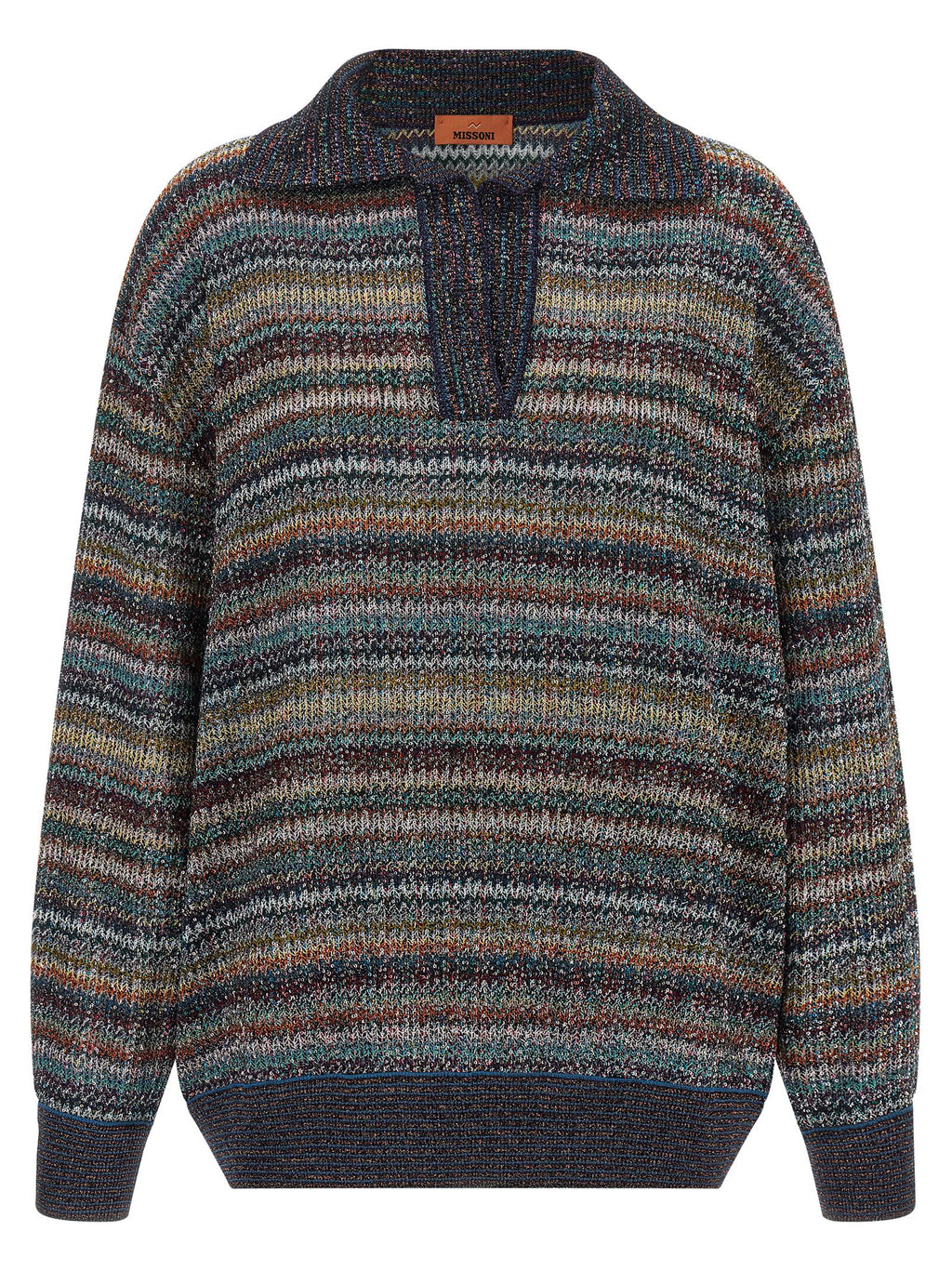 Missoni Multicolor Polohemd aus Viskose