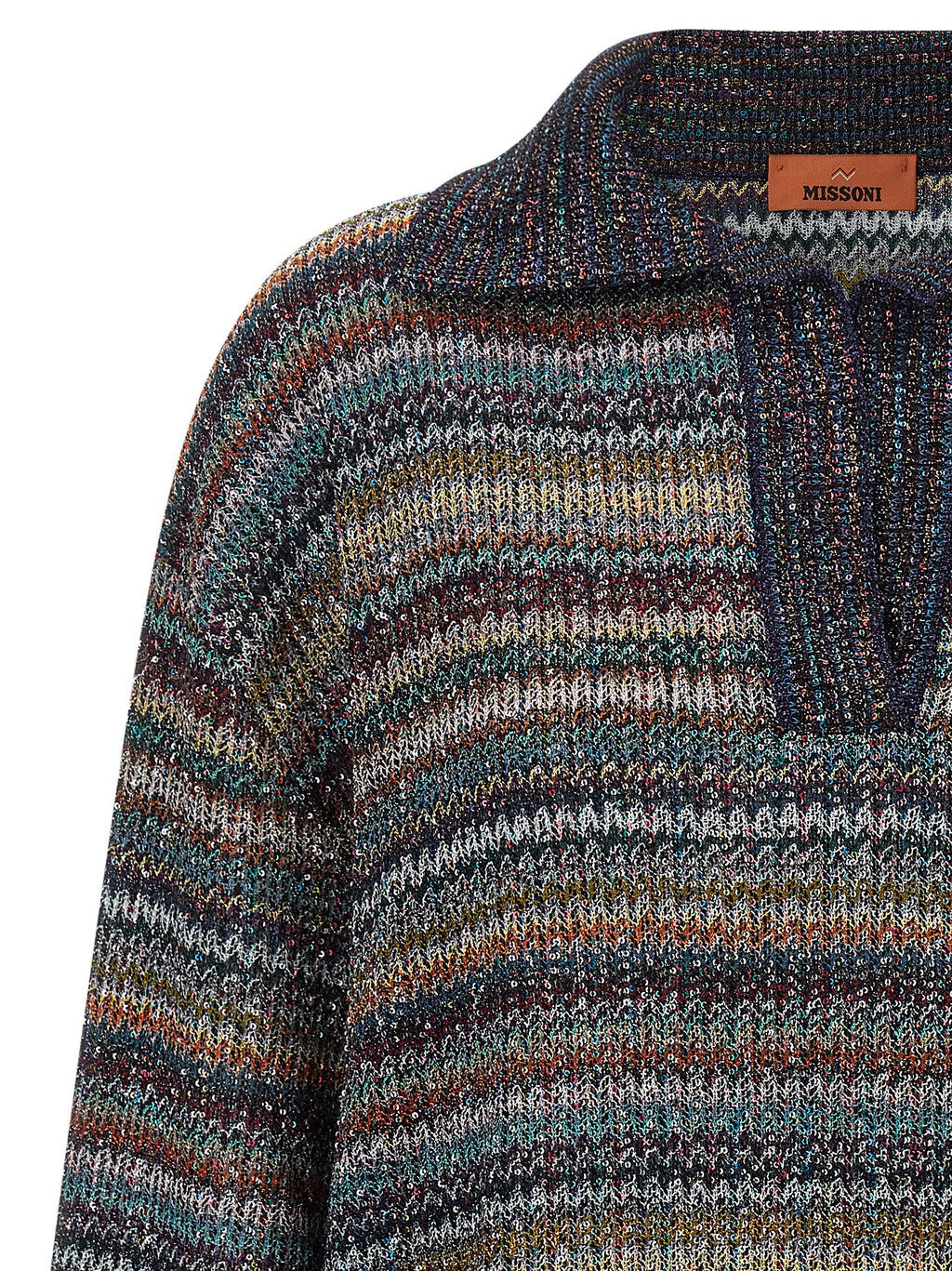 Missoni Multicolor Polohemd aus Viskose