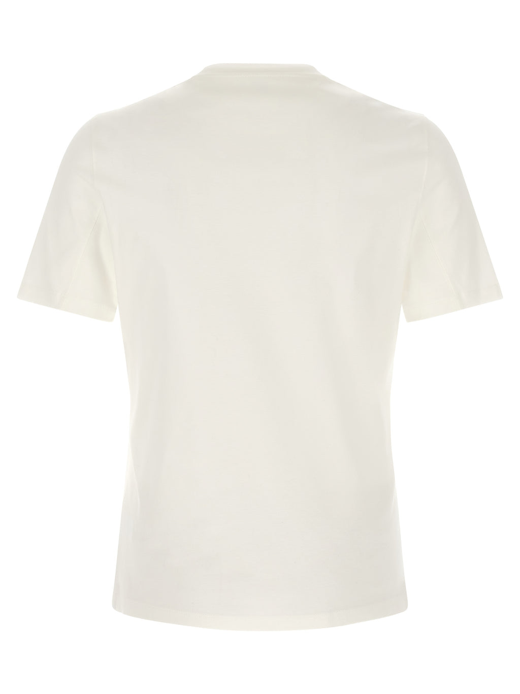 Brunello Cucinelli Weißes Baumwoll-T-Shirt