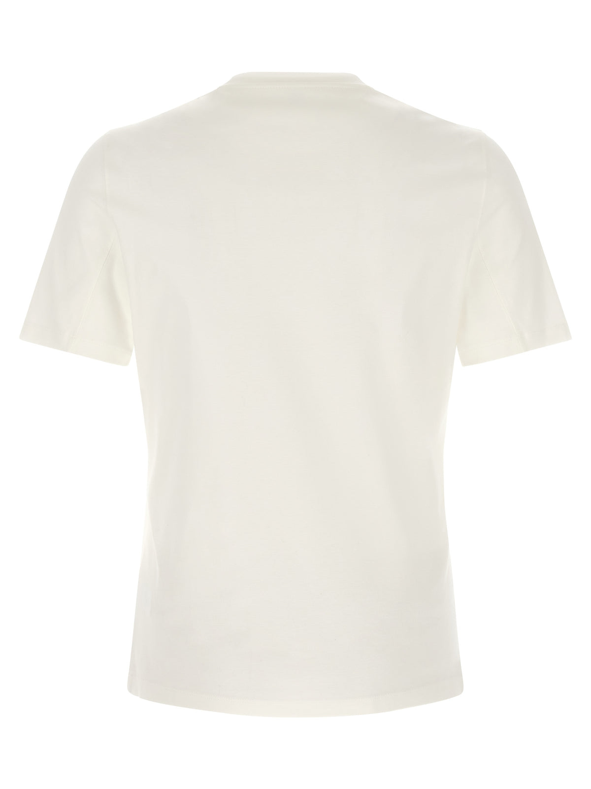Brunello Cucinelli Weißes Baumwoll-T-Shirt