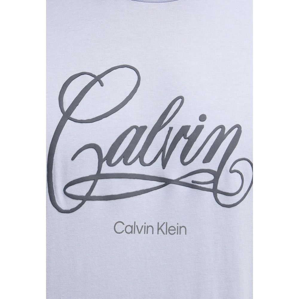 Calvin Klein Jeans Blaues Baumwoll-T-Shirt