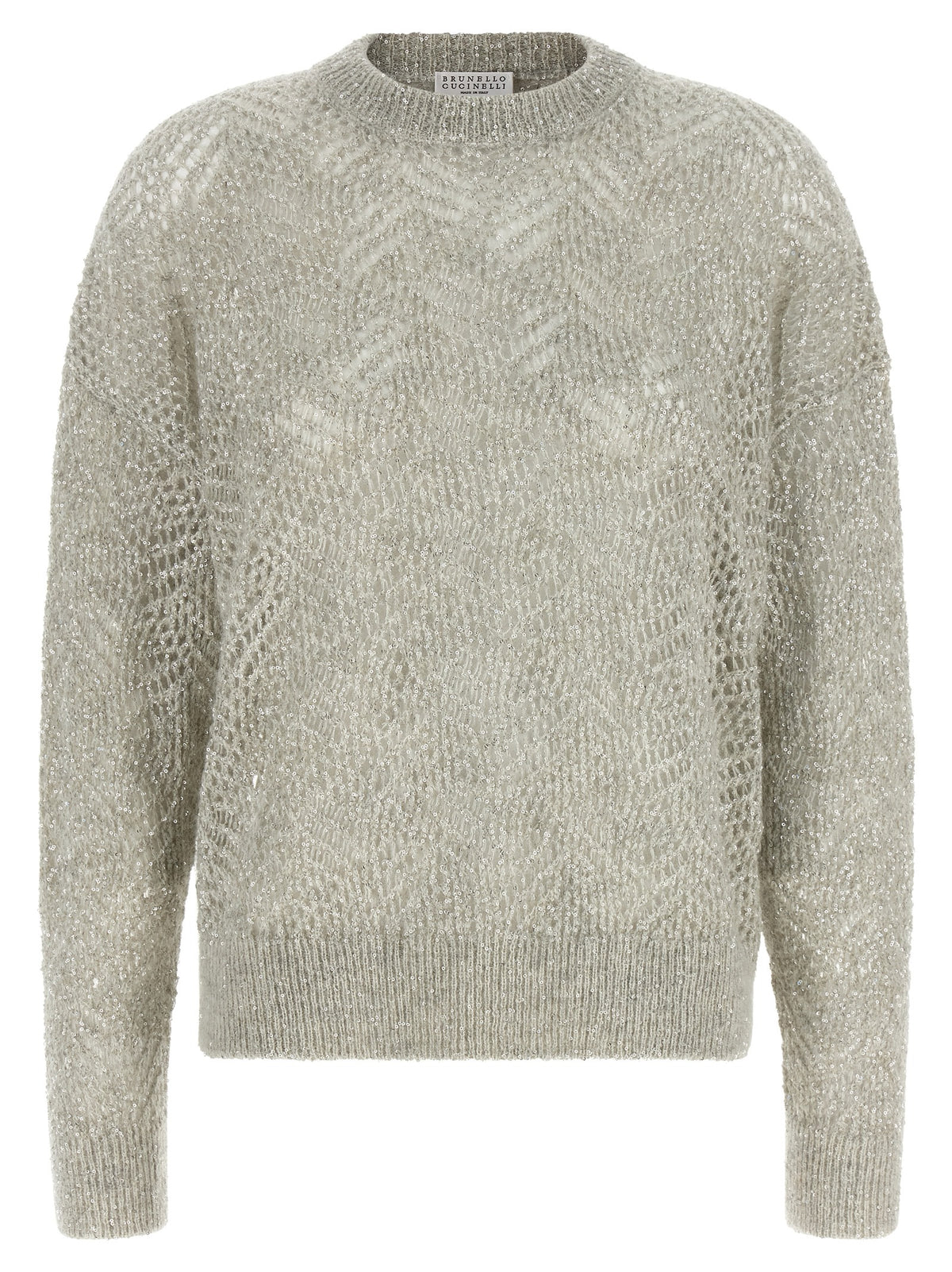 Brunello Cucinelli Grau Polyamid-Cardigan