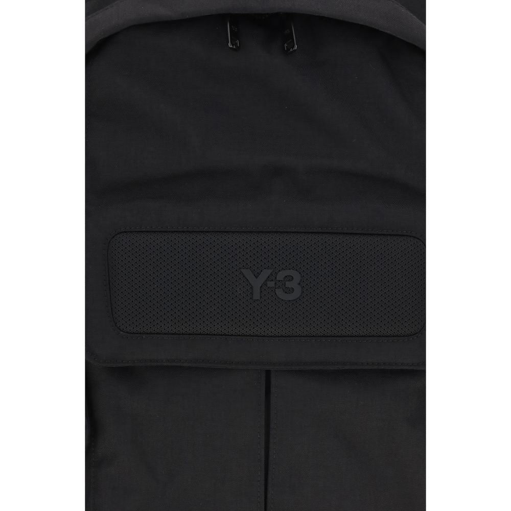 Y-3 Rucksack aus schwarzem Polyamid