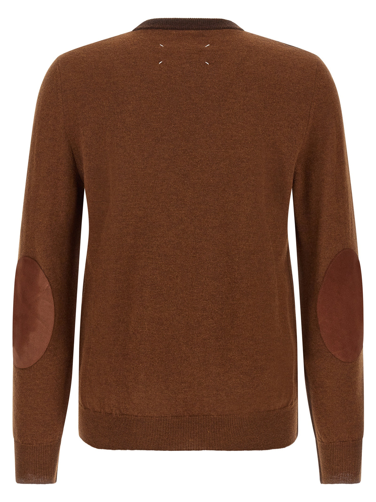 Maison Margiela Brauner Wollcardigan