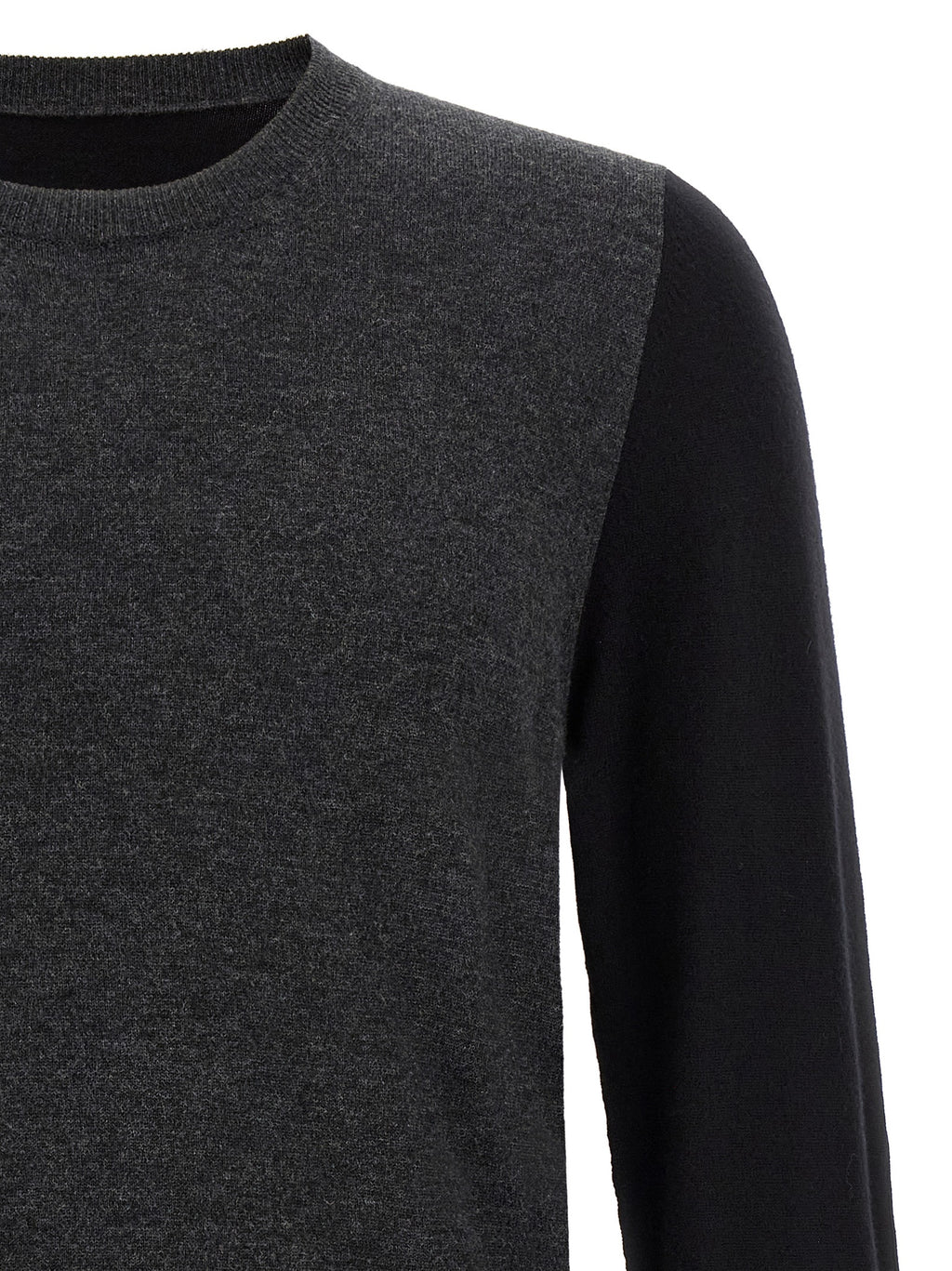 Maison Margiela Gray Wool Cardigan
