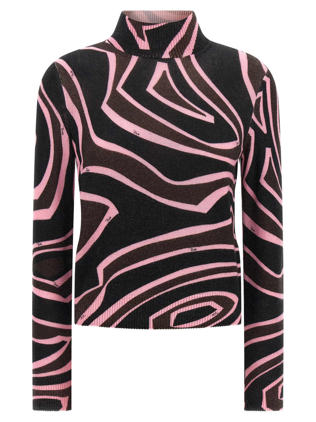 Emilio Pucci Mehrfarbige Strickjacke aus Wolle