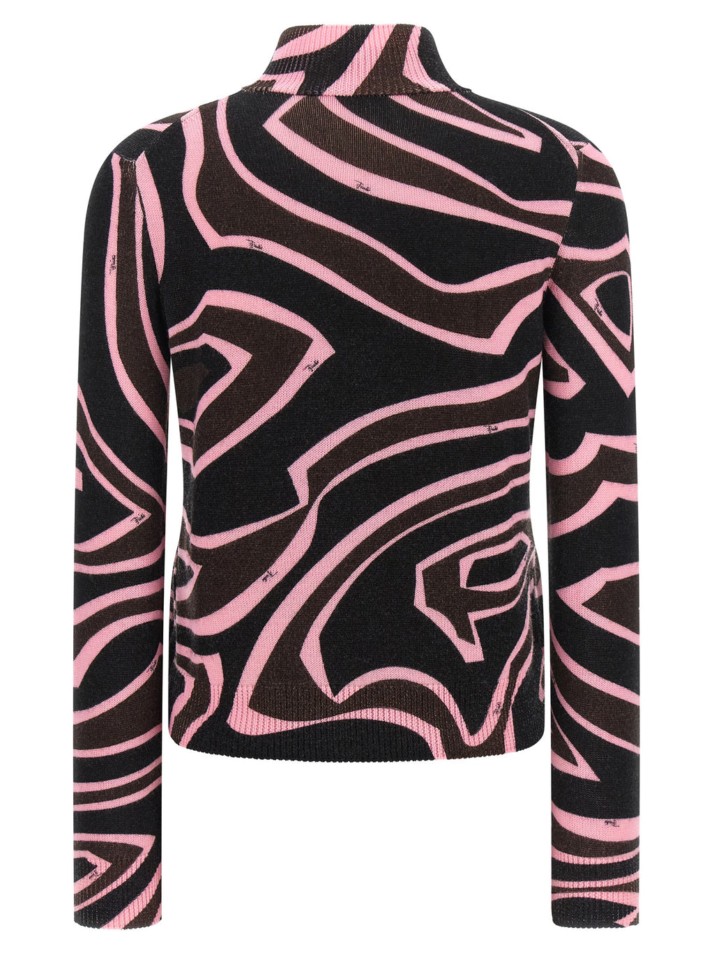 Emilio Pucci Mehrfarbige Strickjacke aus Wolle