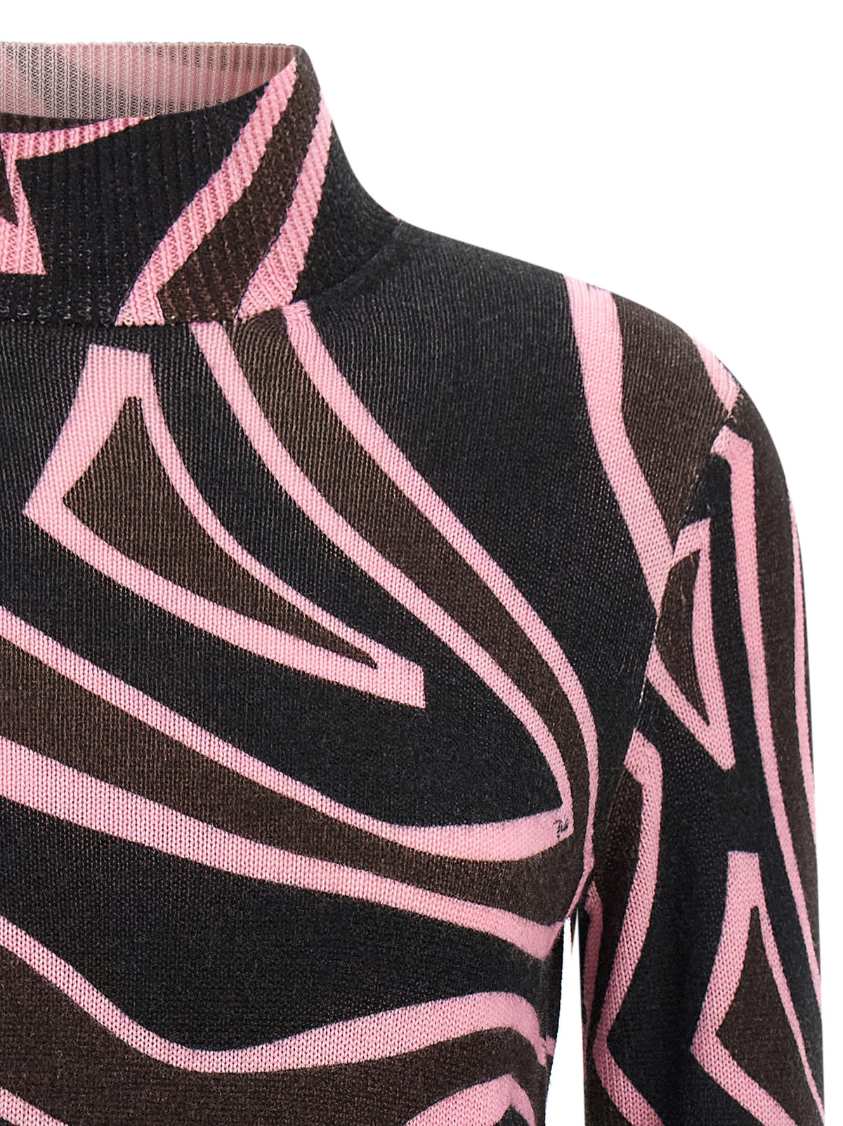 Emilio Pucci Mehrfarbige Strickjacke aus Wolle