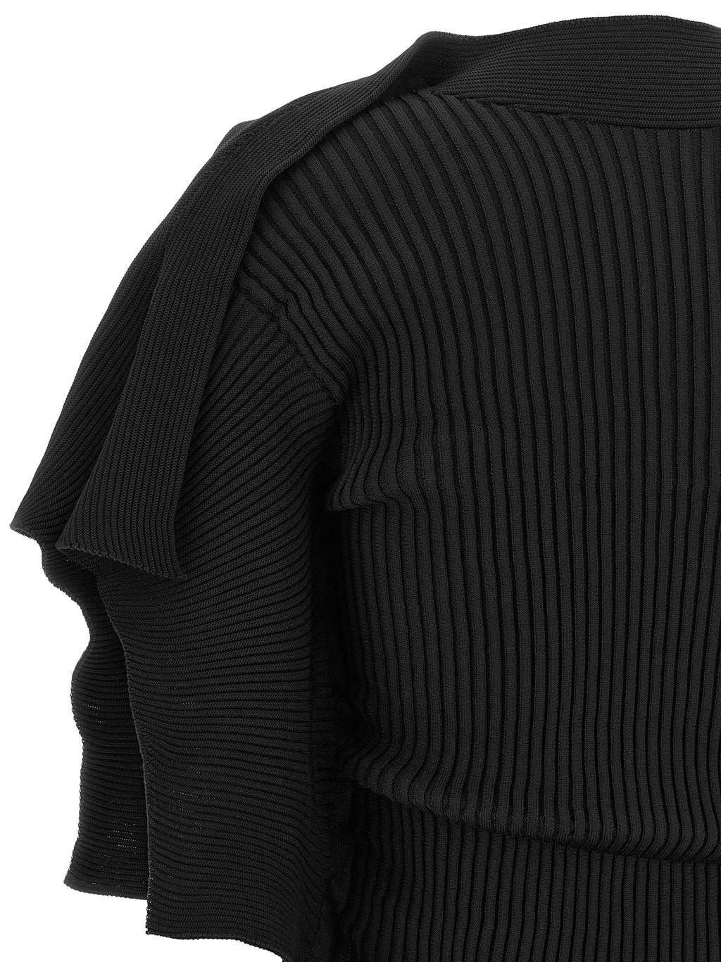 Issey Miyake Black Polyester T-Shirt