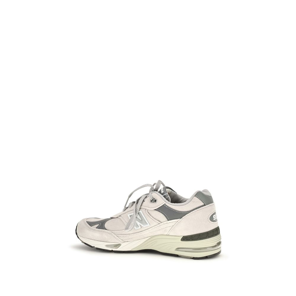 New Balance Sneaker aus grauem Wildleder