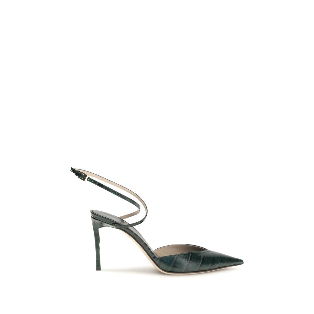 Tom Ford Bicolor-Pumps aus Kalbsleder mit hohem Absatz