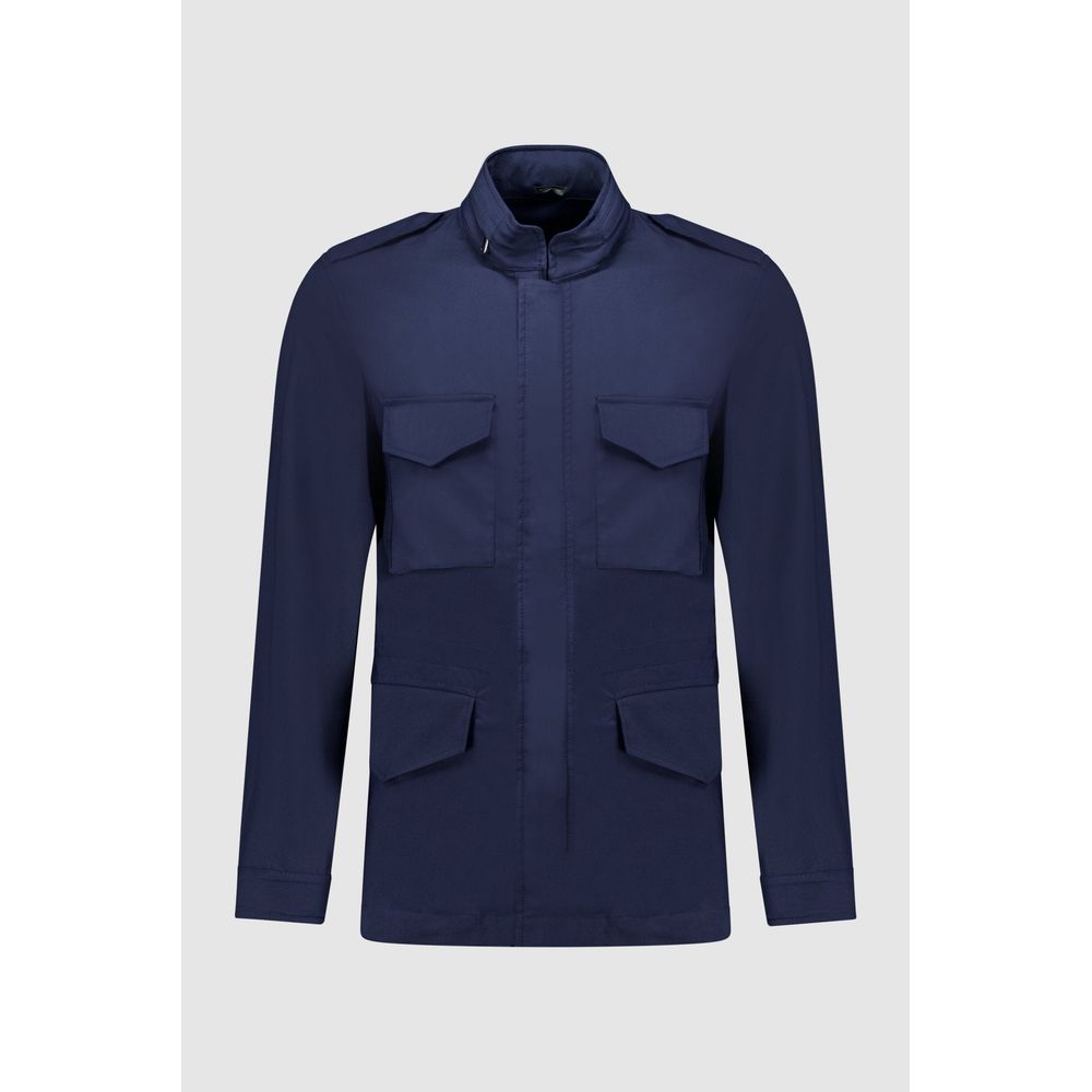 Autore Marineblaue Baumwolljacke