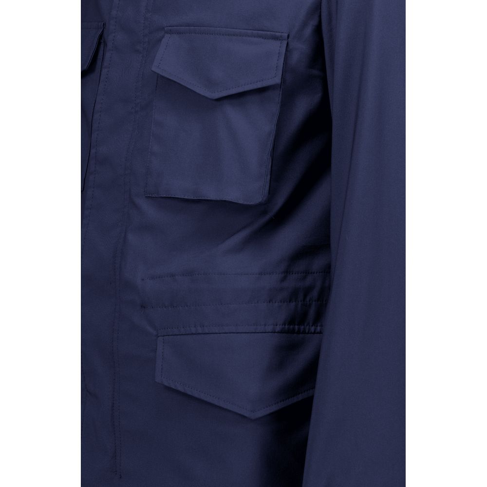 Autore Marineblaue Baumwolljacke