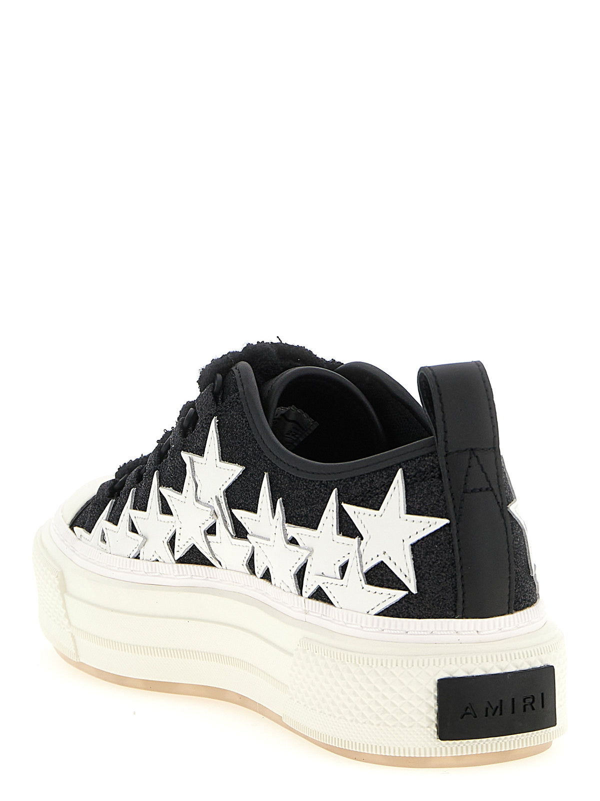 Amiri Low-Top-Sneakers aus zweifarbigem Kalbsleder