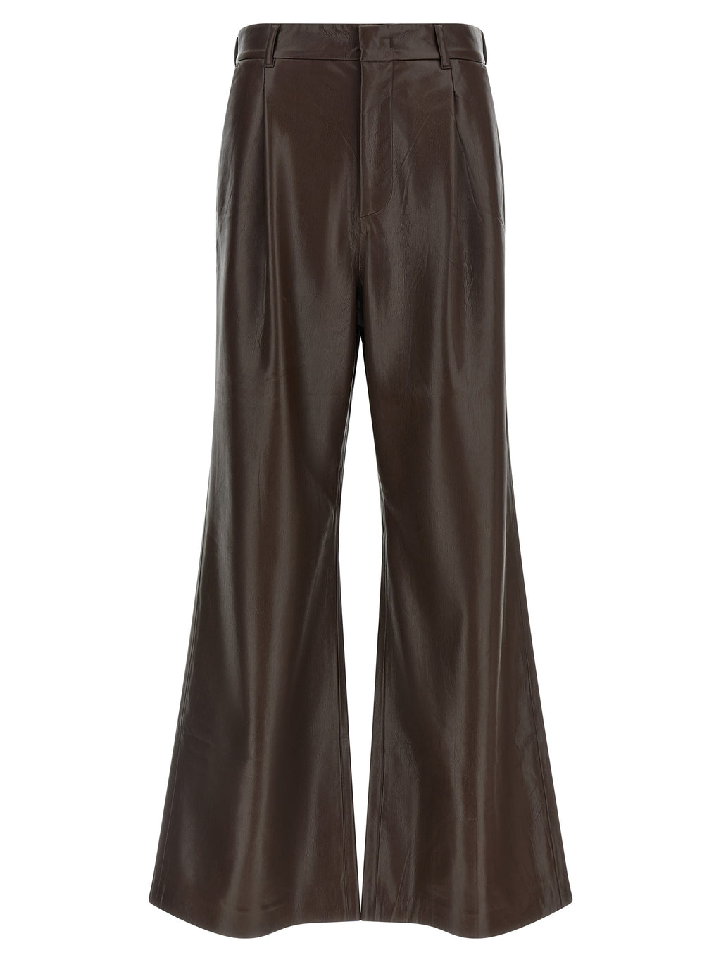 Die Andamanbraune Schlaghose aus Polyester