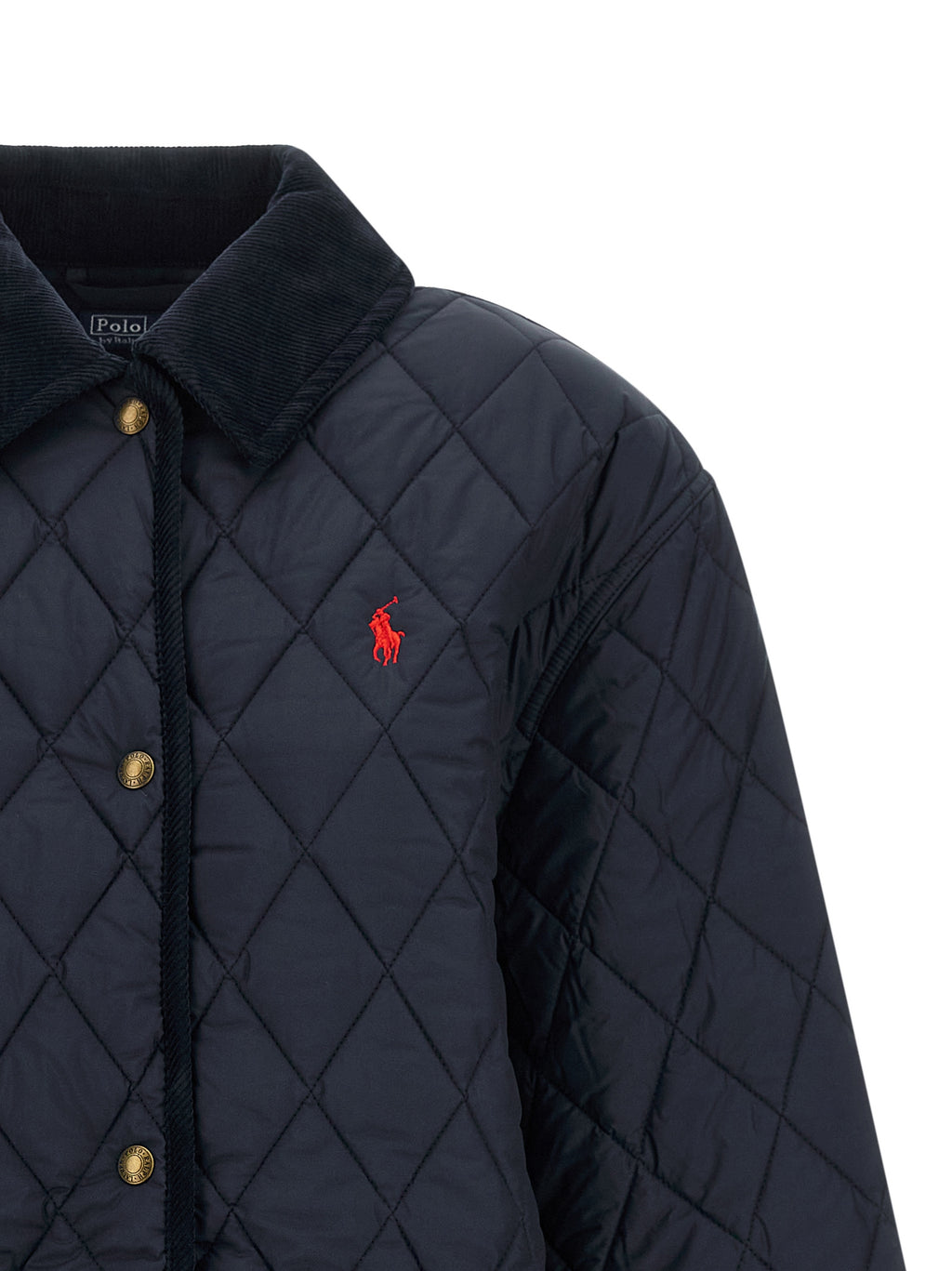 Polo Ralph Lauren Blaue Polyester-Langjacke
